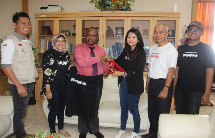 Pemprov Sambut Ekspedisi APPSI Bersama Bukalapak di Papua